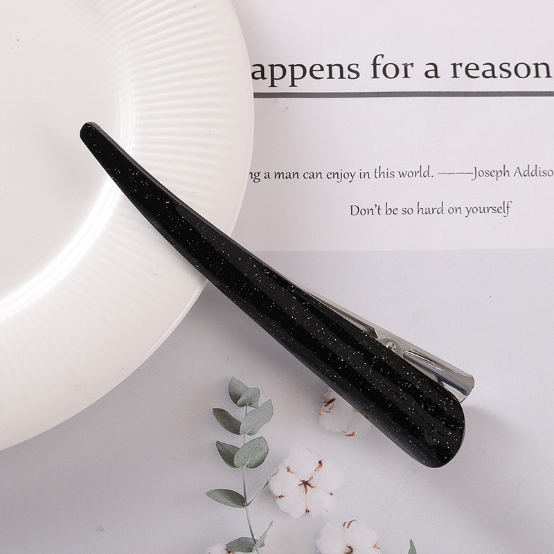 images 2:Disguised female acetate horns with pneumoconiosis pinchloid plyacchus ponytail hair clip follicle hair clip