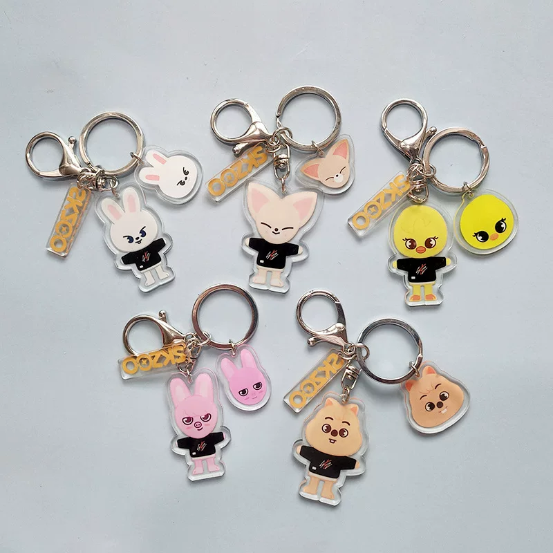 Ключодержатель-талисман SKZOO TOYS Stray Kids мультфильм животное кукла Bbox