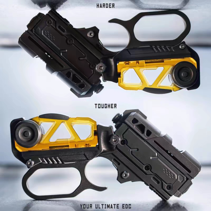 Bailemen Tower Proxy Machine Soul Exo Venomous Fang Iron Curtain Edc Stress Relief Toy Push Card