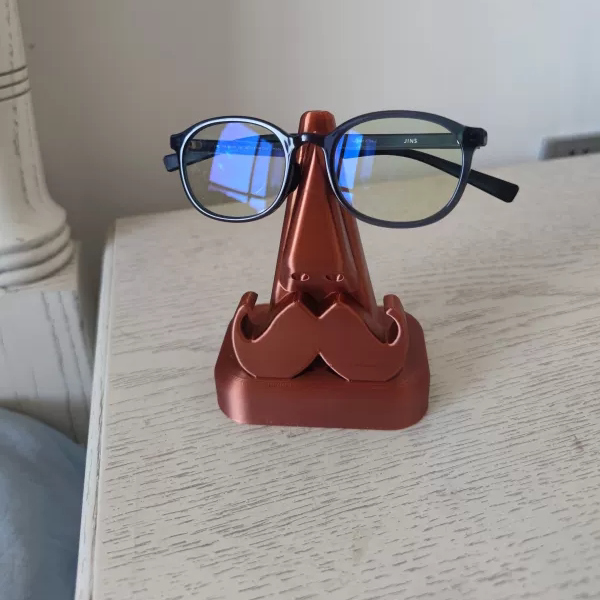 3D Printed Glasses Stand Desktop Glasses Holder Beard and Nose Shape Glasses Stand Glasses Display Stand Glasses Holder