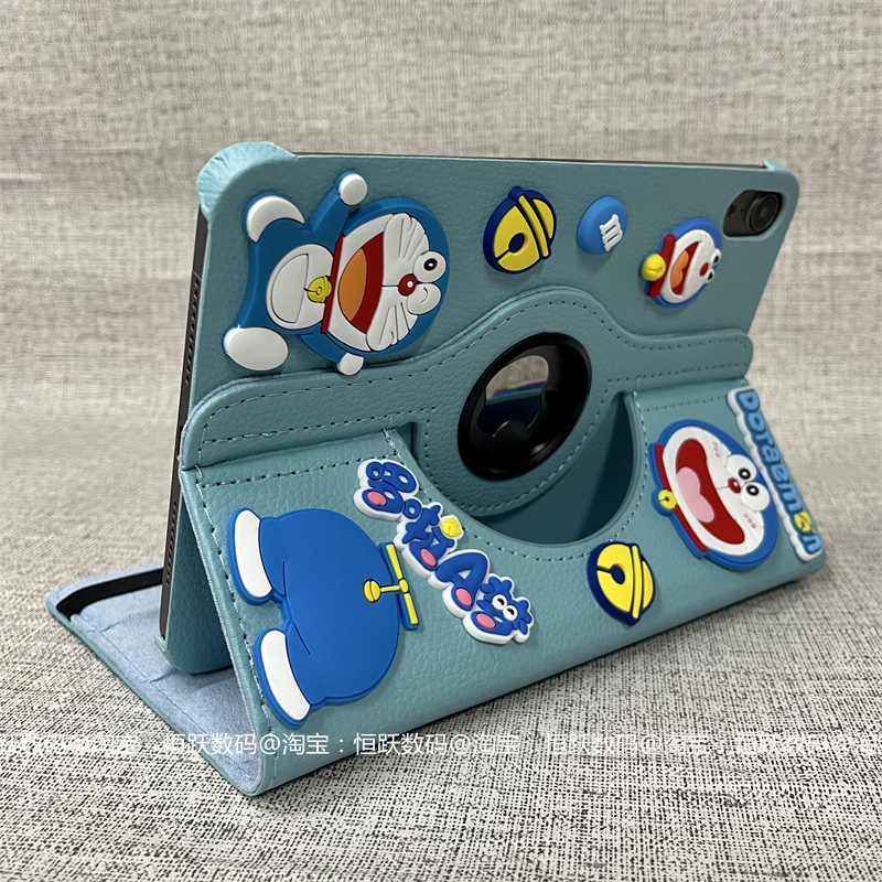 Doraemon S10 Lenovo Xiaoxin Pad 2024 Protective Case 11inch Tianjiao Zhao Yang K 10.1inch Tablet 12.1 Case Qitian E10C Anti-Drop 10.6Plus2025Pro12.7 Rotating Tbf10