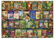 Original cross-stitch embroidery self-matching drawings in PDF format complete summer garden sunflower shelf saga