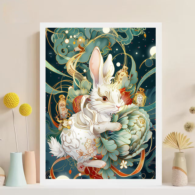 Twelve Zodiac One Thousand Piece Puzzle Framed Adult Version Highly Difficult and Successful Decompression Educational Toy Gift