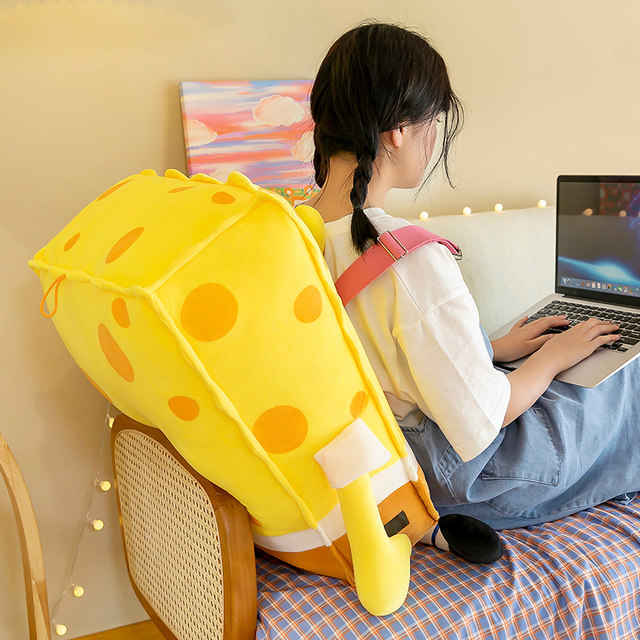 3D Spongebob Squarepants Plush Toy Doll Patrick Star Large Doll Pillow Girlfriend Birthday Gift