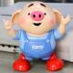 Pig fart electric piglet can sing and dance pig baby 0 to 1 year old baby practice raising head training toy children