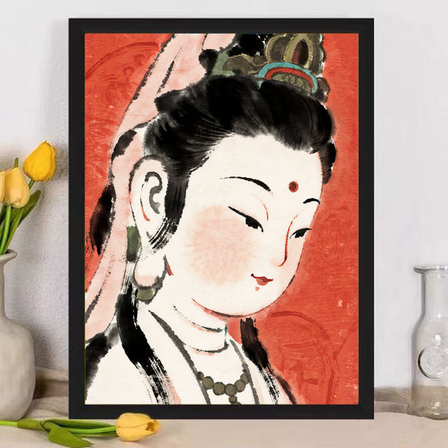 2026 Year of the Horse Guanyin Puzzle 1000 Pieces Chinese Style Entrance Decoration Painting High-End Adult and Children's Toy