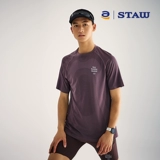 Трикотажная спортивная быстросохнущая дорожная футболка для тренировок, для бега, короткий рукав