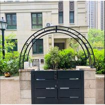 New wedding iron art painted ivory arch props wedding decoration horns