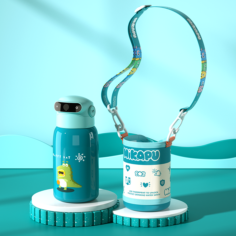 Children's Thermos Cup Cover with Strap, Water Bottle Cover with Lanyard, Cartoon Protective Cover, Water Bottle Cover, Cup Cover, Thermos Cover