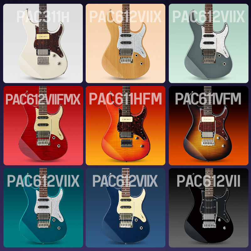 Yamaha Electric Guitar Pac612 Single Double 611 Pacchi-Style 311 Pacific Pacs12 Yamaha Electric Guitar Pac612 Single Double 611 Pacchi-Style 311 Pacific Pacs12