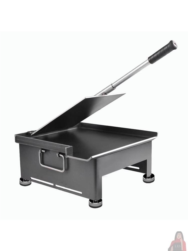 Iron Plate Duck Equipment Thickened Roast Duck Iron Plate Burning Iron Plate Press Plate Baking Pan Commercial Grill Stall Coal Gas Hand Ripping Grill-Taobao