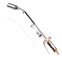 German liquefied gas jet fire gun spray gun head burning pig hair high temperature waterproof home gas burning meat gun flame gun spray lamp