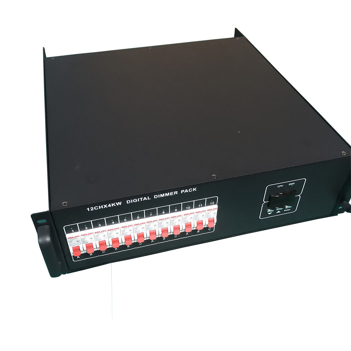 12路智能数字硅箱4000瓦DMX512信号调光电源：灯光控场大师的秘密武器！-电源舞台-淘宝百科网