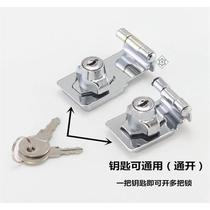Door lock buckle old-fashioned door door lock door nose padlock lock door zinc alloy buckle 90 degree door buckle