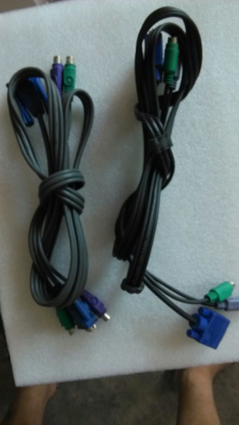 Original fit TEN macro PS2 switcher VGA PS2 turn VGA PS2 line VGA revolution public switcher line-Taobao