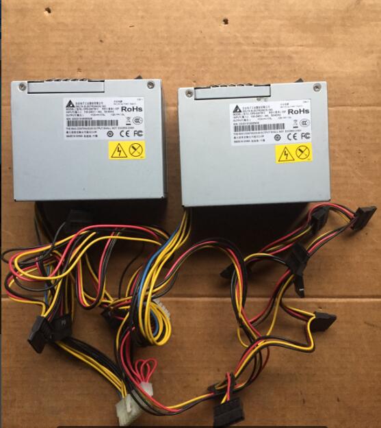Disassemble Dahua video recorder power supply DPS-220TB C A B monitoring power supply with 8 sata ports