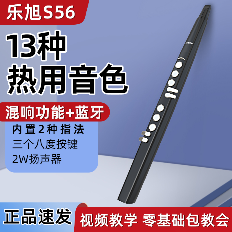 Lexu S56 電気吹管 国内楽器 電子サックス Hulusi フルート 初心者 ゼロ基礎