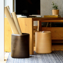 (Wang Bo Bos grocery house) Japanese system BUNACO Day style Argeot containing storage bucket 2 color optional