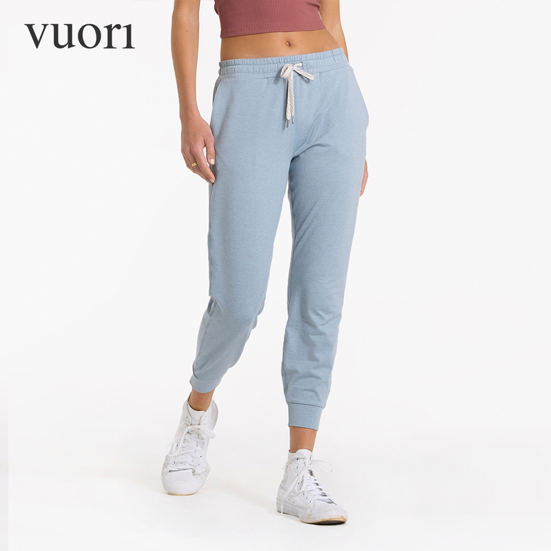 Vuori Women's Commuting Elastic Drawstring Loose Jogging Nine-Point Sports Pants Casual Fitness Vw303