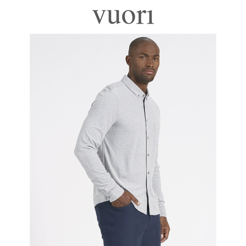 Vuori Flying Ao рубашка с длинным рукавом повседневное помещение для пассажиров столичная крышка мужчина v185