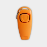 Оранжевый брелок, свисток, 2 в 1