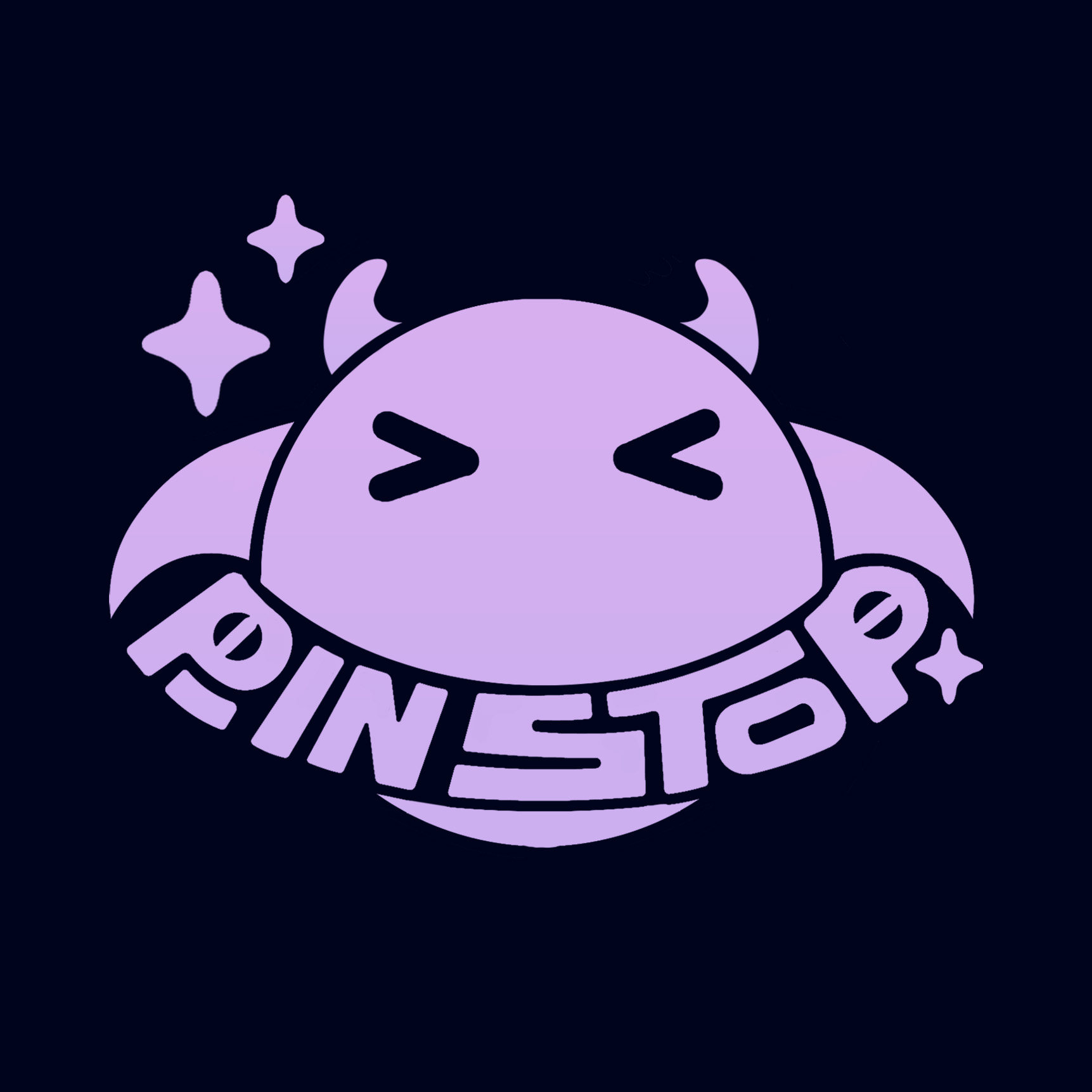PINSTOP贩售店的LOGO