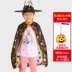 Halloween Áo Choàng Trẻ Em Bé Trai Và Bé Gái Trình Diễn Trang Phục Nhà Ảo Thuật Phù Thủy Áo Choàng Phù Hợp Với Mẫu Giáo Magic Cổ Tích Trang Phục 