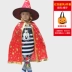 Halloween Áo Choàng Trẻ Em Mẫu Giáo Bé Trai Và Bé Gái Trình Diễn Trang Phục Bí Ngô Áo Choàng Phù Thủy Nhỏ Hiệu Suất Quần Áo 