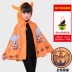 Halloween Áo Choàng Trẻ Em Bé Trai Và Bé Gái Trình Diễn Trang Phục Nhà Ảo Thuật Phù Thủy Áo Choàng Phù Hợp Với Mẫu Giáo Magic Cổ Tích Trang Phục 