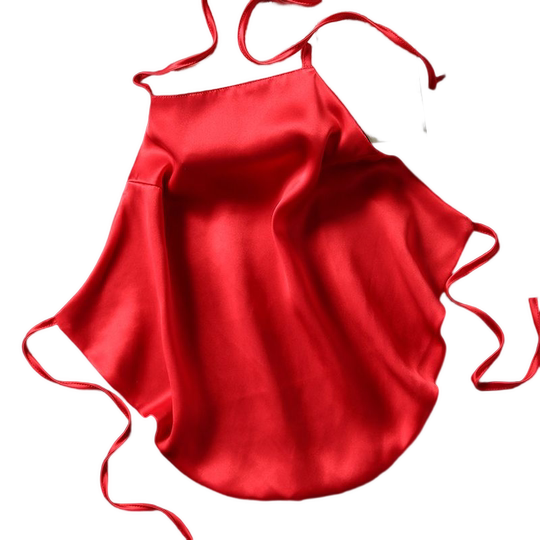 Summer Belly Protection Bellyband Women's Sling Red Ancient Large Size Silk Comfortable Thin Double Layer Pure Color Adult Intimates