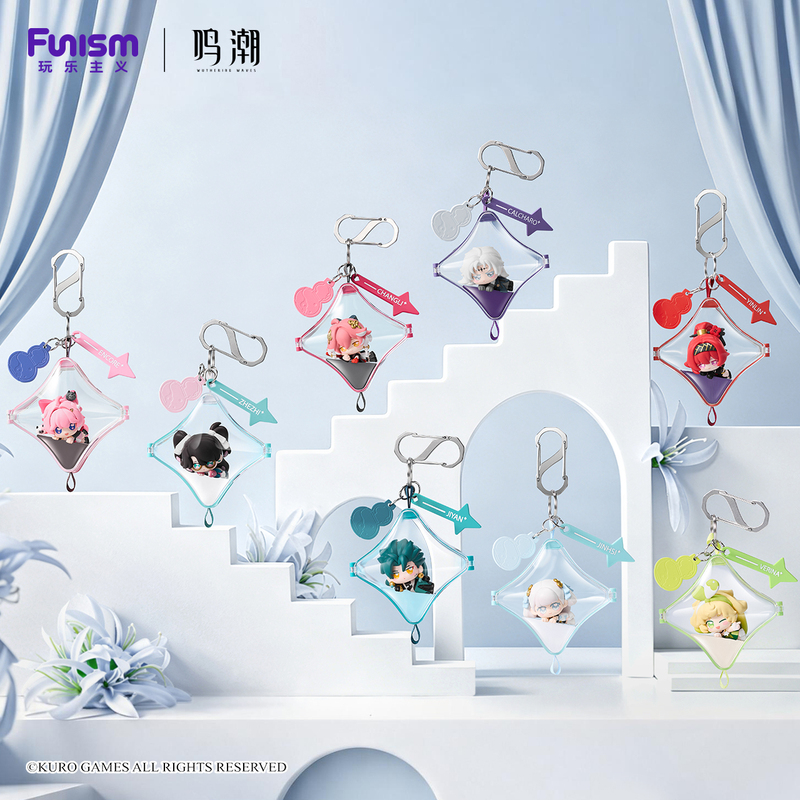 Wuthering Waves Solaris Series Transparent Pouches: Jinxi, Changli, Yinlin, Anke - Kuro Game Merchandise Wuthering Waves Solaris Series Transparent Pouches: Jinxi, Changli, Yinlin, Anke - Kuro Game Merchandise
