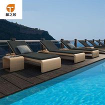 Outdoor Leisure Lounge Chamber Balcony Linzhen Beach Chair Swimming Pool Hot Spring Spa
