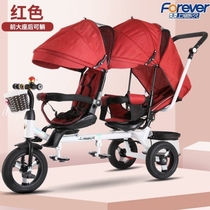 Infant tricycle outdoor childrens auxiliary trolley toy childrens pedal new car