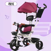 With bucket toy childrens baby bicycle stroller boy tricycle pedal pedal outdoor baby
