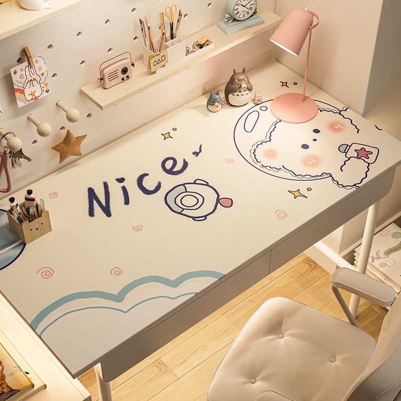 Desk Mat Desk Mat Student Children Girl Learning Desk Special Writing Desk Desktop Protection Computer Desk Cloth-Taobao