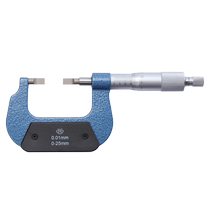 Northwest Qingliang official blade micrometer straight-edge blade type flat head 0-25-50-75-100mm