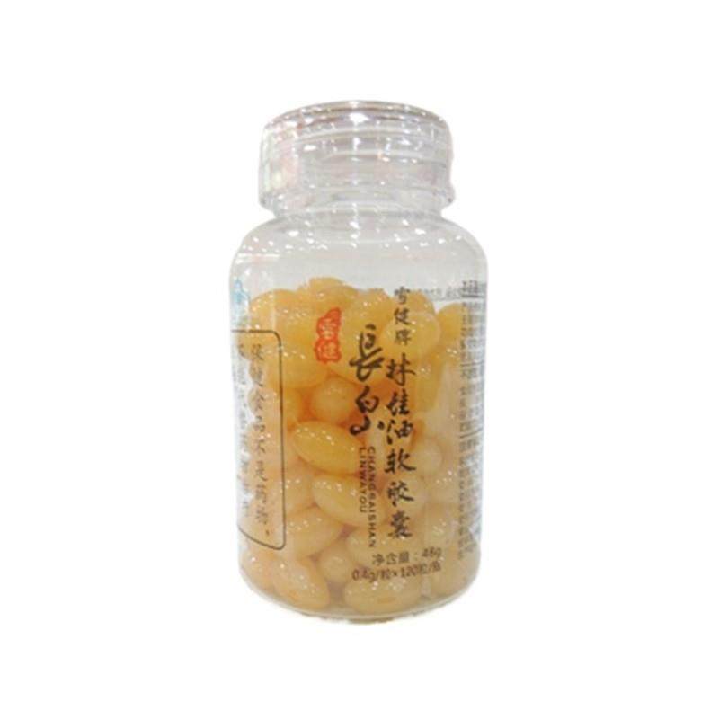 Jilin Changbai Mountain forest frog oil capsule clammy oil capsule convenient without peculiar smell 120 grain ready-to-eat blue hat quality-Taobao