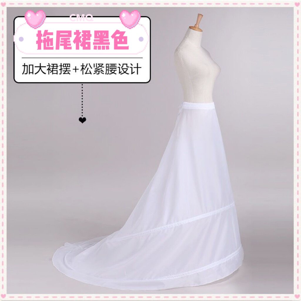 New spot two steel ring dress support for comic JK bride wedding dress add drag and length of liner