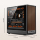 Силовой агрегат Zhenjie G1/G2/G3 шасси ATX wooden wood grain компьютер вертикальный 360-градусный корпус с водяным охлаждением mini 4