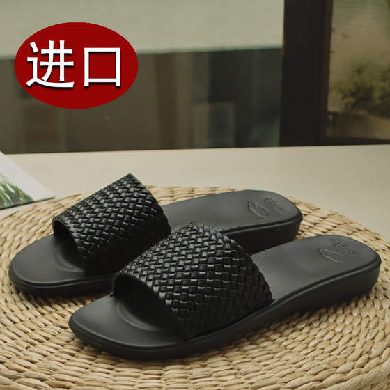 黑色拖鞋女士夏季越南橡胶软底外穿逛街ins网红新款百搭办公室鞋