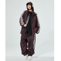 SWAGLI new product (city boy) ski suit waterproof and windproof single and double board breathable jacket snow pants for men