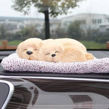 New car formaldehyde removal, odor removal, simulated dog car charcoal bag, activated carbon center console ornaments, car formaldehyde removal