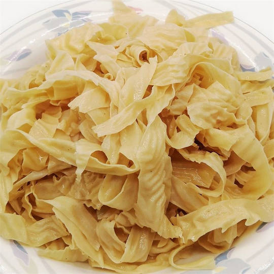 豆皮干货豆腐皮丝凉拌菜商用批发火锅人造素肉豆制品无盐干油腐竹