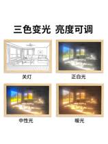 Light painting DIY material inkjet milky white film paper printing color film A4A3 transparent printing luminous film