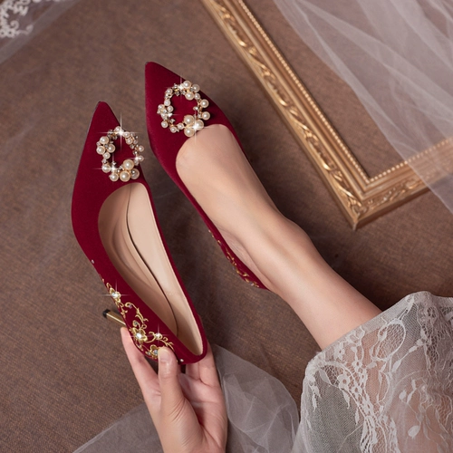 Летние свадебные туфли, высокая обувь для невесты, против усталых ног, большой размер