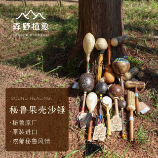 森野植愈 秘鲁沙锤Shaman打击乐器卡杜斯ASMR声音疗沙槌筒乐器