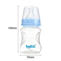 180ml Baby Feeding Bottles Wide-caliber Safe Feeder Non-slip