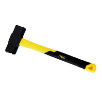Deli fiber handle octagonal hammer 3 pounds hammer large hammer nail hammer woodworking hand hammer DL447003