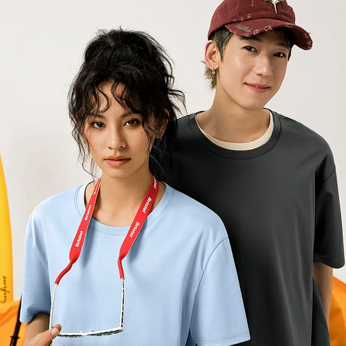 Warrior, шелковая летняя синяя дышащая быстросохнущая футболка, короткий рукав, подходит для подростков