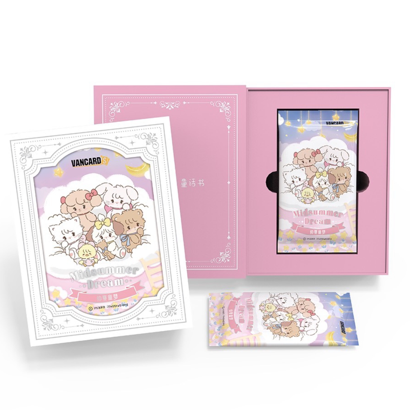 Authentic Thousand Paintings Yunko Mikko Card Midsummer Dream Cat Rabbit Cute Pet Cute Card Hidden Fantasy Card Authentic Thousand Paintings Yunko Mikko Card Midsummer Dream Cat Rabbit Cute Pet Cute Card Hidden Fantasy Card